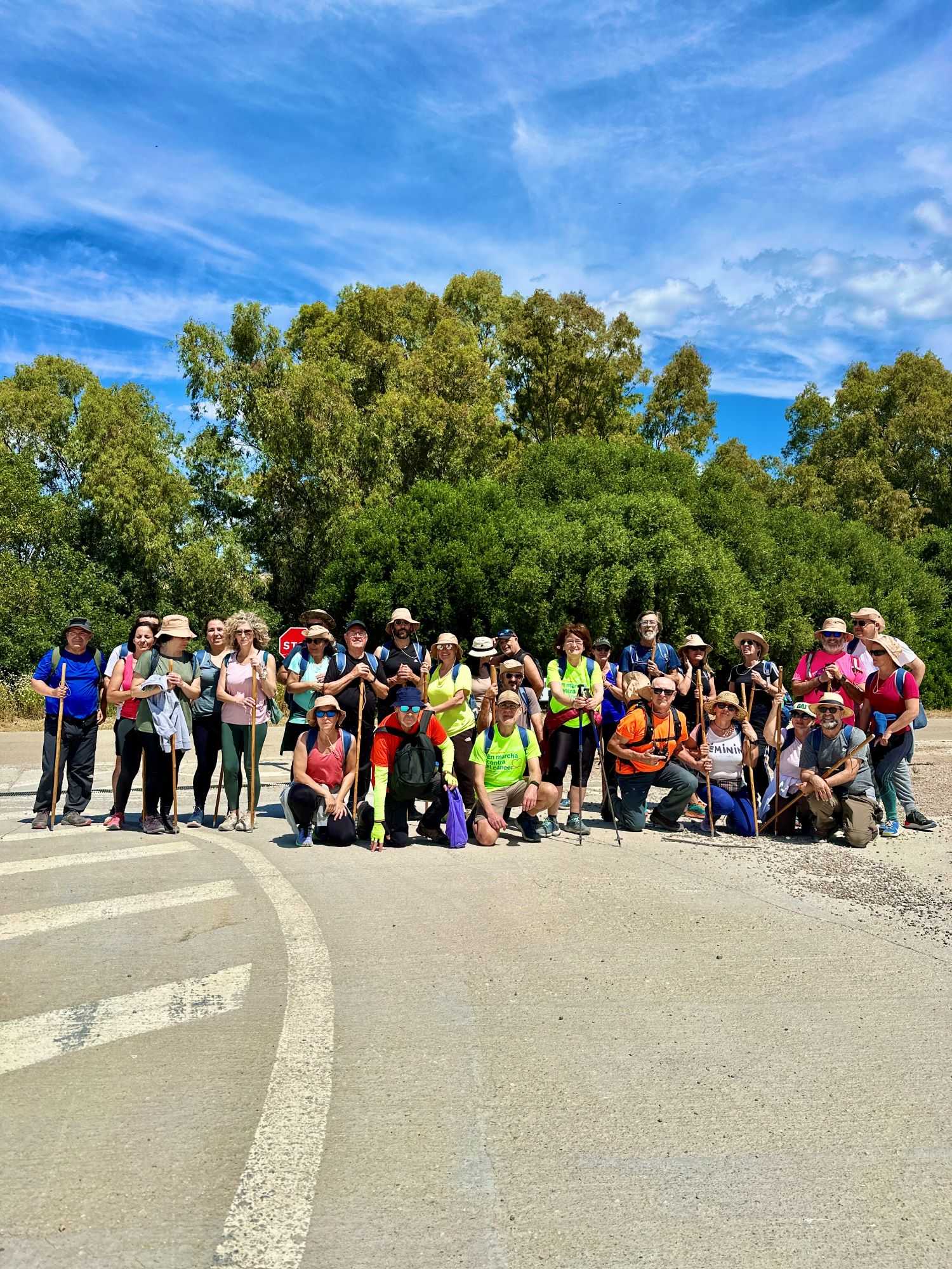 El GDR hace una etapa de la Vía Serrana - Camino de Santiago en el marco de la Cooperación Leader