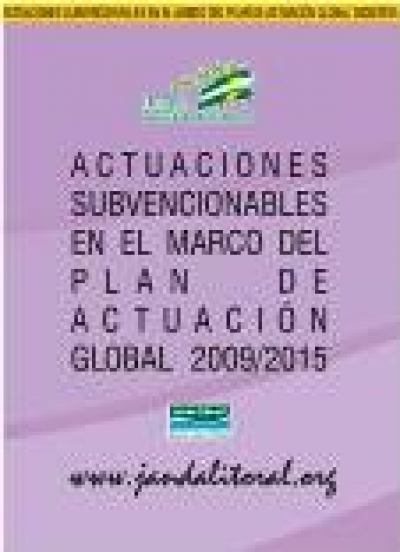 Actuaciones subvencionables en el marco del Plan de Actuación Global 2009-2015