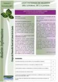 Boletín Informativo Asociaciones de Mujeres del Litoral de la Janda Nº 9